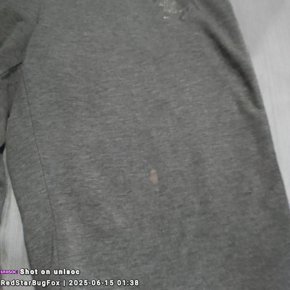 Wide Leg Size Small Petite Aero Stylish Gray Leggings with Blue Waistband - Picture 8 of 8